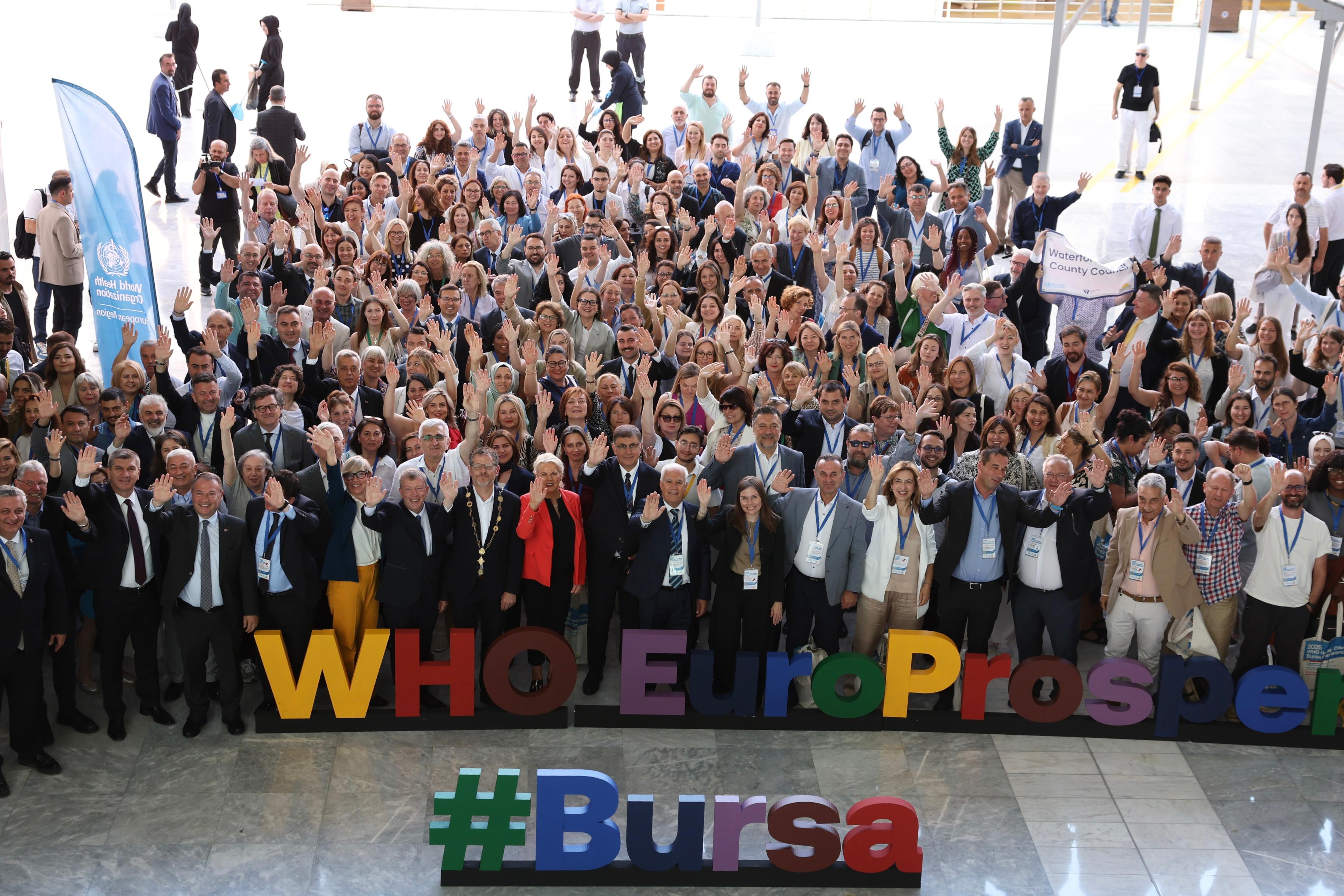 Sağlıklı şehirler için ortak söz: Bursa Taahhüdü açıklandı