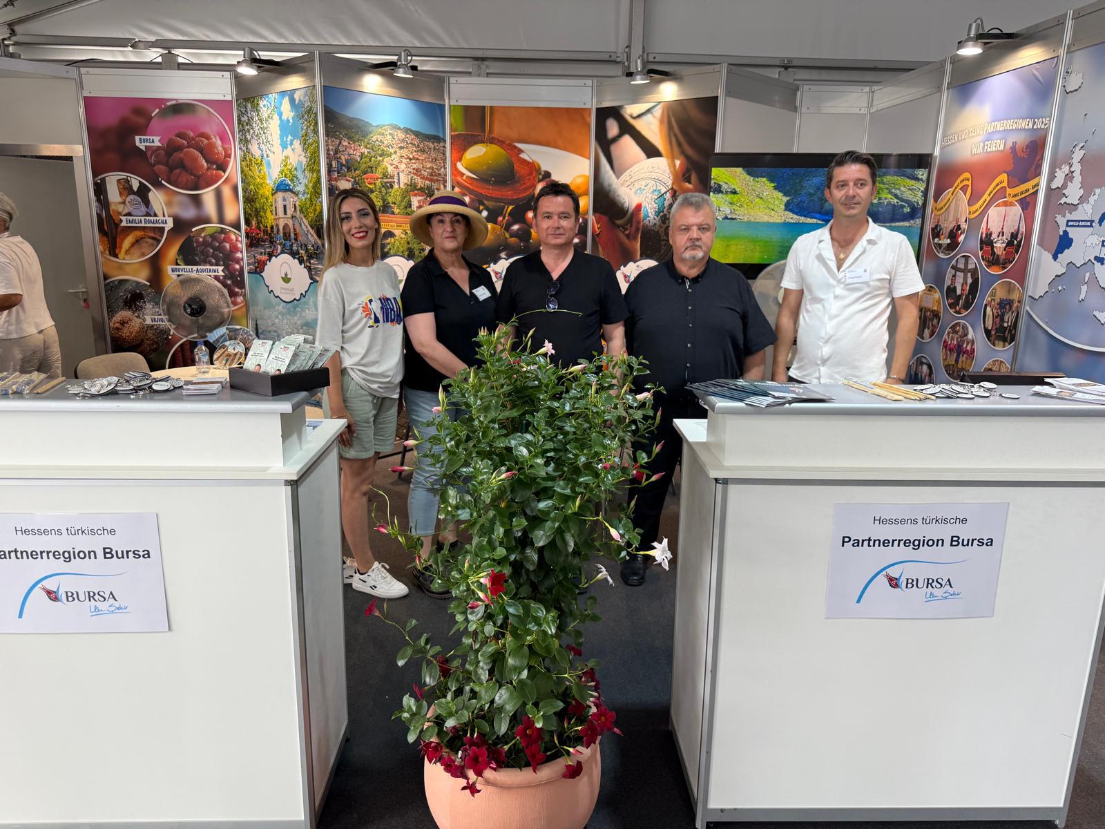 Başkan Erkan Aydın’dan Almanya’da kültürel temaslar