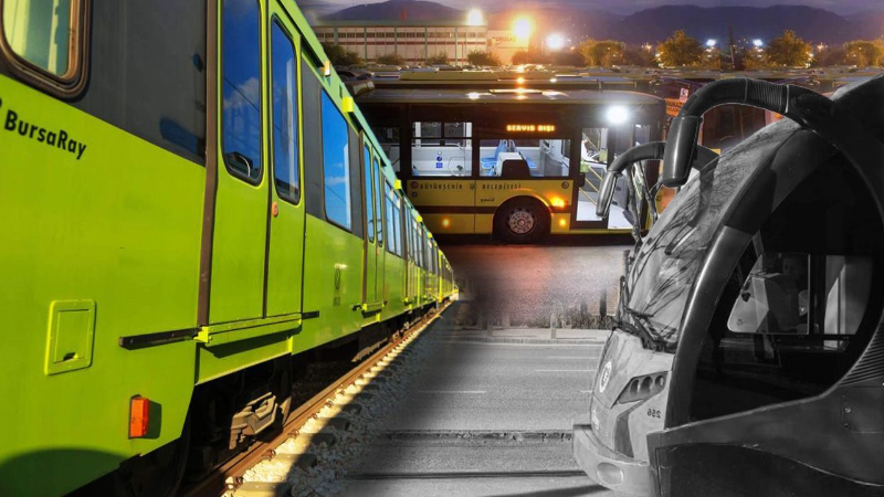 Bursa’da 15 Temmuz’da ulaşım ücretsiz