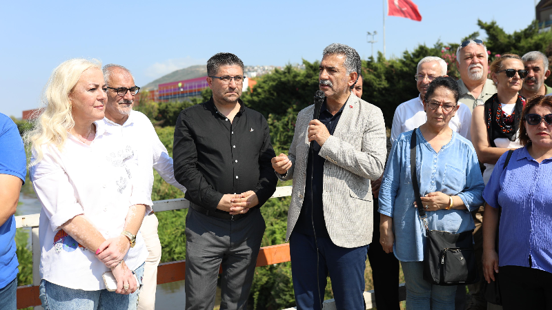 Gemlik’te çevre mesaisi: Karsak Deresi için el ele