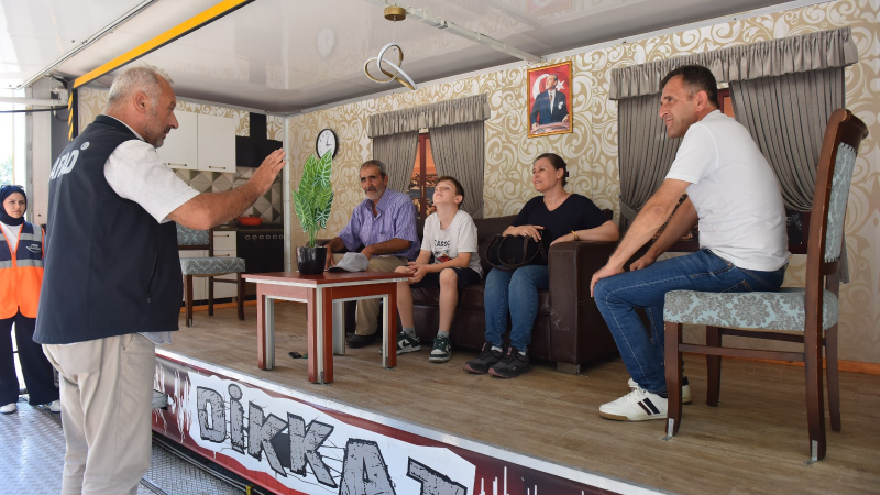 Yıldırım’da deprem bilinci için simülasyon eğitimi