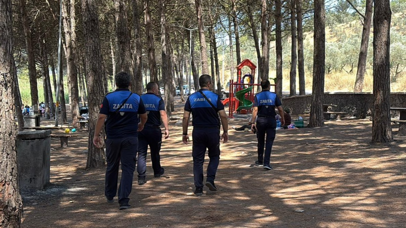 Gemlik zabıtasından yaz denetimi: Mangal ve ateş yasağına dikkat!
