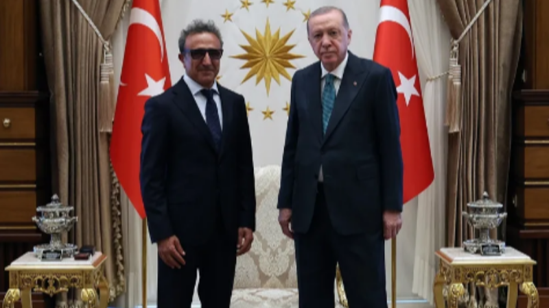Cumhurbaşkanı Erdoğan, Hamdi Ulukaya'yı Beştepe'de Kabul Etti