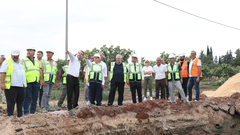 Bursa Çınarcık İçme Suyu Projesi hızla ilerliyor: 2060’a kadar susuzluk yok