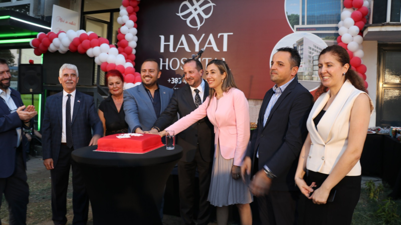 Hayat Hastanesi sağlık hizmetlerini Kosova’ya taşıdı