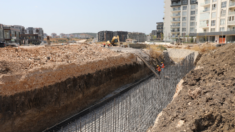 Nilüfer Balkan Mahallesi’nde altyapı çalışmaları sürüyor