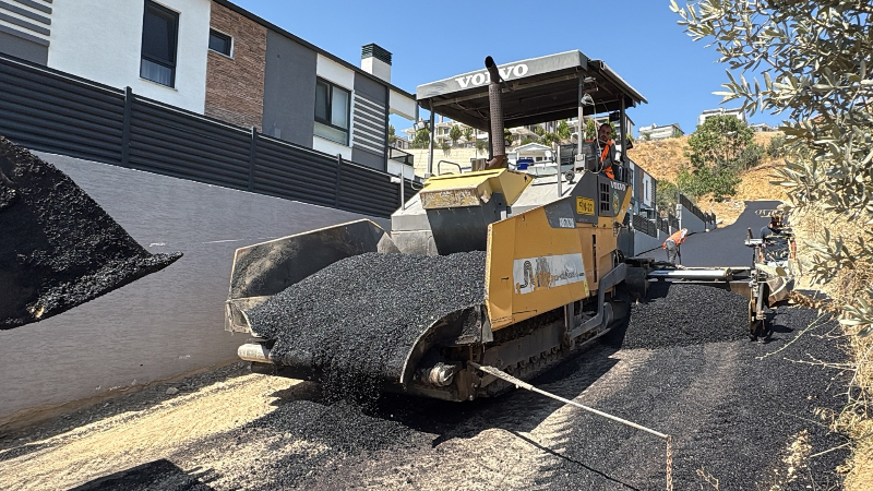 Toz ve çamur tarih oldu: Umurbey Mahallesine konforlu yol