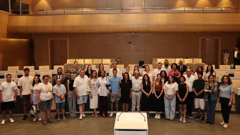 Türk ve Alman gençler Nilüfer'de bir araya geldi