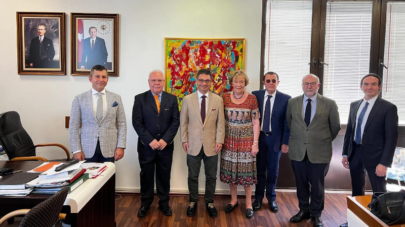 Türk-Alman Dostluk Cemiyeti Münih Başkonsolosluğu’nu ziyaret etti