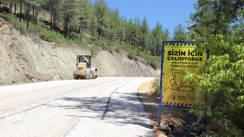 Büyükşehir’den dağ ilçelerinde ulaşım konforu adımı