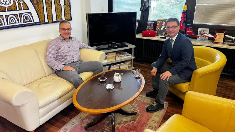 Prof. Dr. Ali Paslı'dan Münih Başkonsolosluğuna Ziyaret