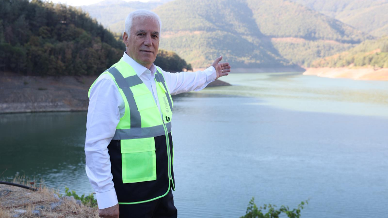 Bursa, susuz kalmayacak! Çınarcık Barajı'ndan can suyu!