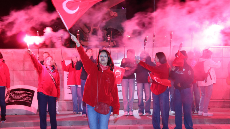 Yarına Şans Ver Derneği, Zafer Yürüyüşü'nde Ata'sının izinde yürüdü
