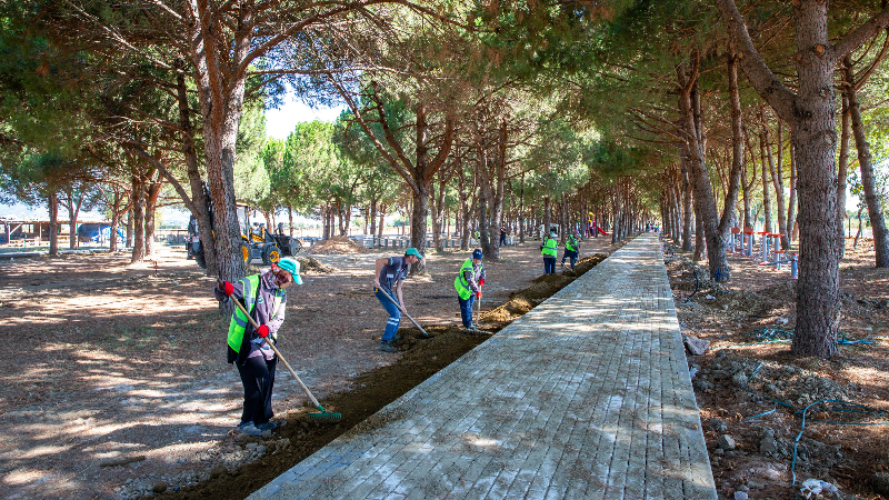 Bursa'ya taptaze bir nefes: Yenişehir'de 24 dönümlük tabiat parkı
