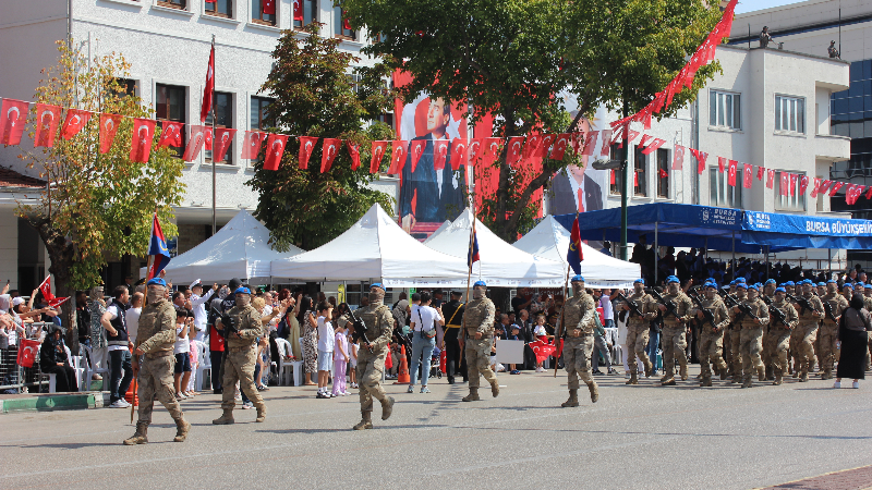Bursa’da Zafer heyecanı! 30 Ağustos’un 103. yılı coşkuyla kutlandı