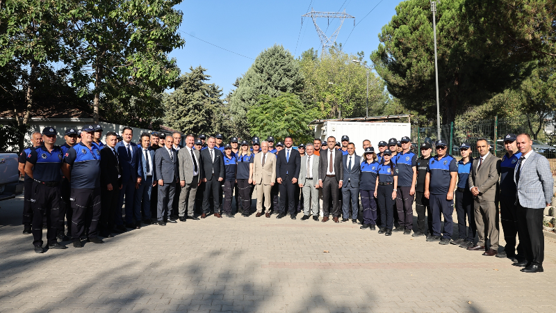 Nilüfer’de zabıta ekipleri onurlandırıldı