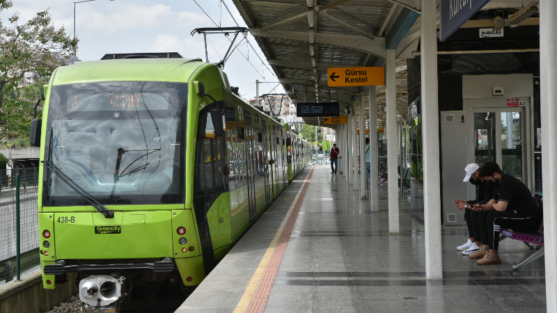 Osmangazi-Kestel hattında sefer durdurulacak