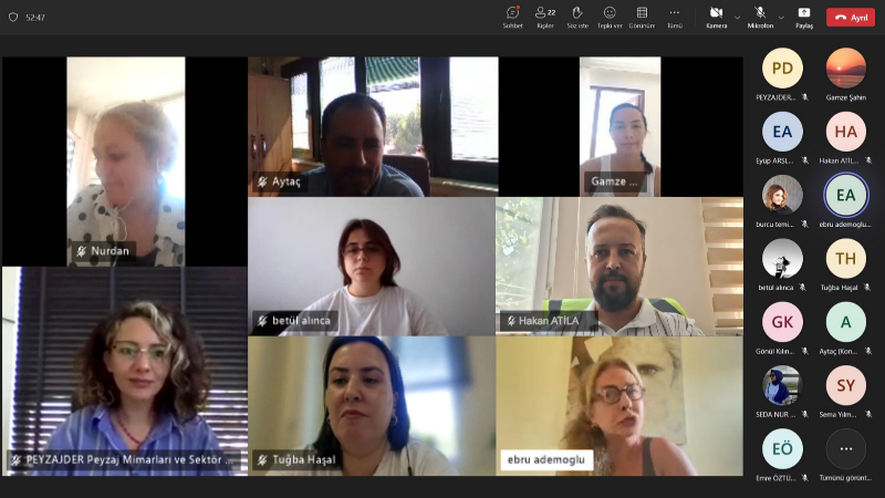 PEYZAJDER'den "Yağmur Suyu Hasadı" paneli