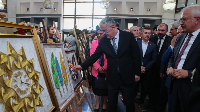 Emek ve umut: Denetimli serbestlik kapsamındaki bireylerin eserleri