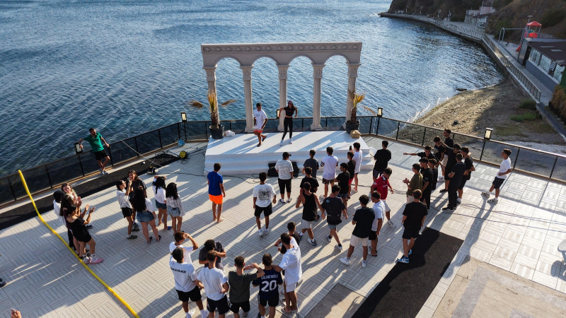 Gençler yaz coşkusunu Gençlik Kampında yaşadı