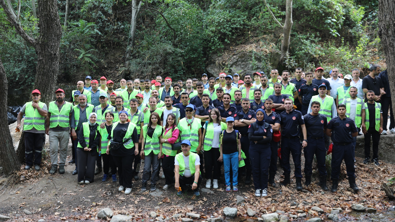 "Temizle, Yeşert, Koru" kampanyası Bursa'da devam ediyor
