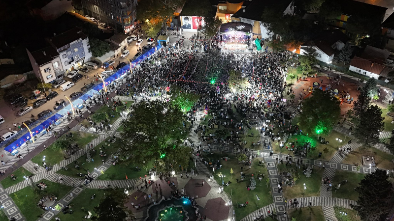Ümit Besen ve Pamela, Yenişehir’de festivali taçlandırdı