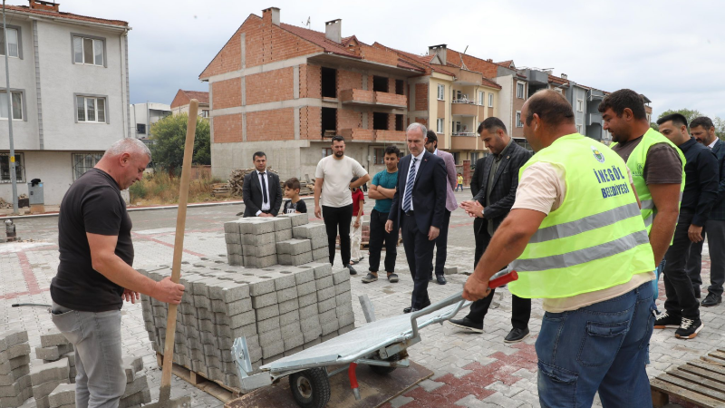 İnegöl Ertuğrulgazi Mahallesi’ne 43 araçlık yeni otopark