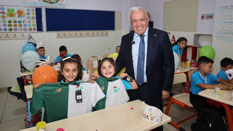 Başkan Şadi Özdemir'den yeni eğitim yılına özel ziyaret