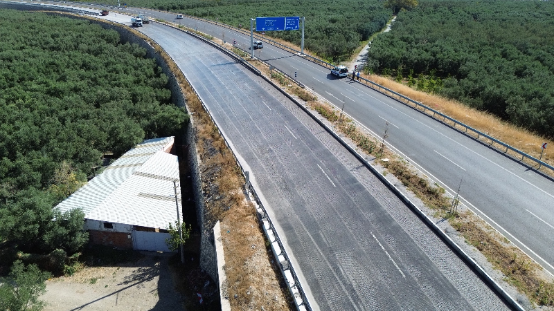 İznik Çevre Yolunda rötuşlar tamamlanıyor