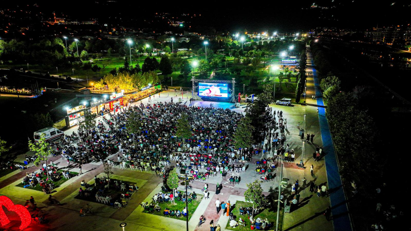 Hüdavendigar’da basketbol şöleni