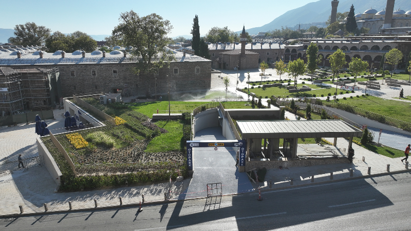 Tarihi Çarşı’ya nefes aldıran yeni otopark hizmete girdi