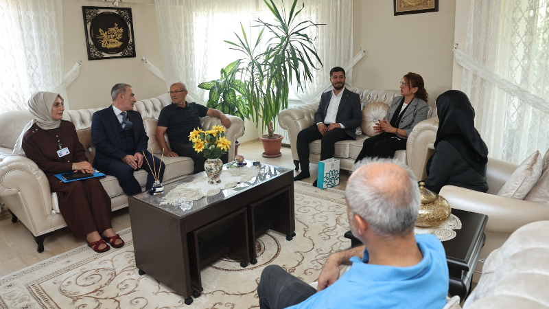 Nilüfer Belediyesi'nden gazilere vefa ziyareti