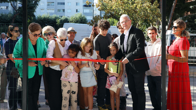 Mudanya kaykay parkı açıldı
