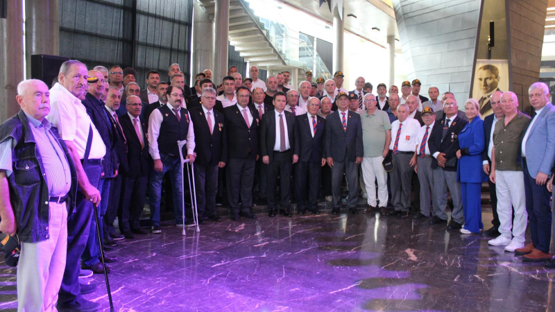 Osmangazi'de gaziler onurlandırıldı