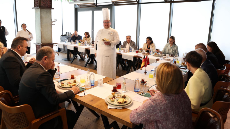Bursa lezzetleri uluslararası misafirleri büyüledi