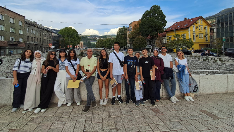 Osmangazili öğrenciler Saraybosna’da kültürel keşif yaptı