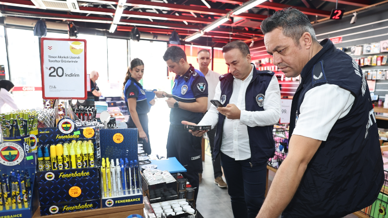 Nilüfer'de okul kantinleri ve kırtasiyelerde titiz inceleme