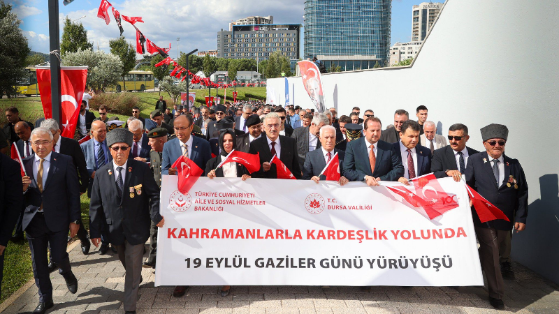 Bursa Valiliği’nden gaziler günü programı