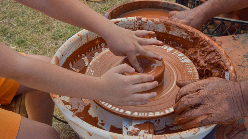 Çömlek atölyesinden deri bilekliğe: Arkeoloji Festivali sona erdi