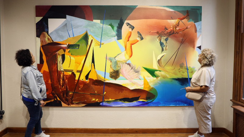 Mudanya’da sanatseverler Cumhuriyet Galerisi’nde buluştu