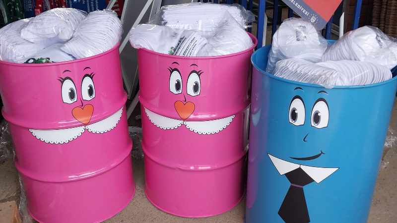 Denizden çıkan atıklar Bursa’da sanata dönüşüyor