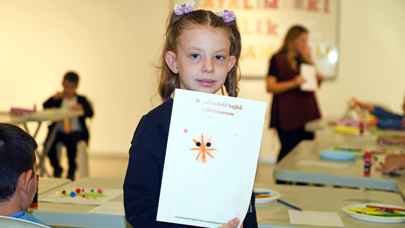 Osmangazi’de çocuklara sağlıklı beslenmeyi öğreten atölye