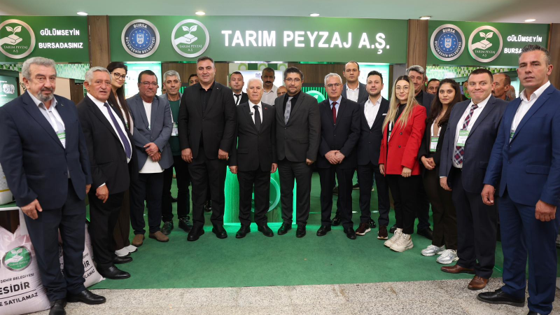 Bursa Tarım Fuarı’nda Büyükşehir’in üreticiye desteği damga vurdu