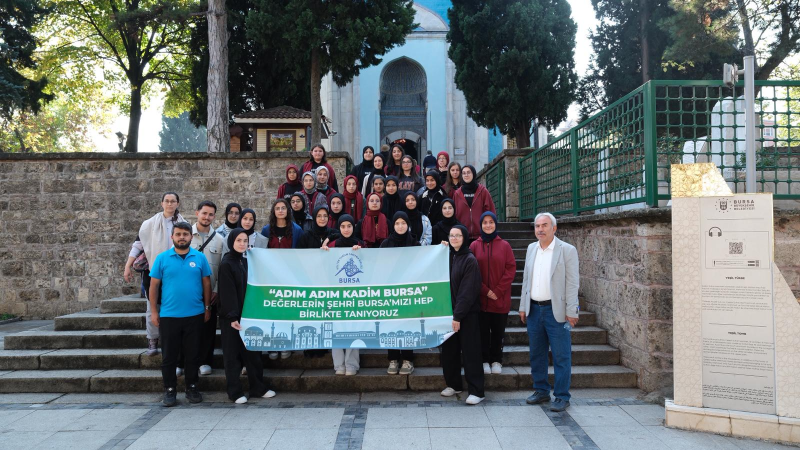 Yıldırım Belediyesi’nden gençlere kültür ve tarih yolculuğu