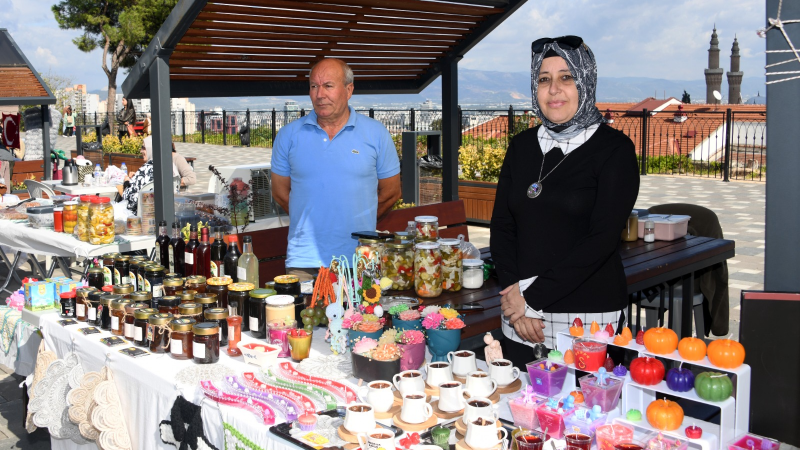 Osmangazi'de 'Kadın Girişimciler Sokağı' yeniden canlandı