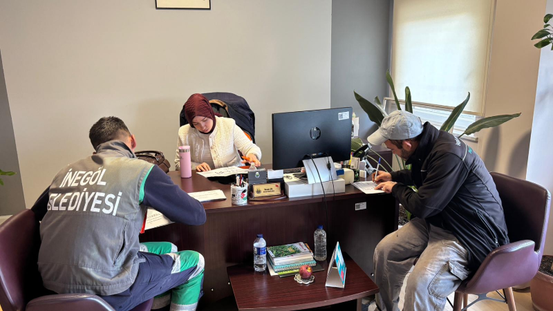 İnegöl Belediyesi’nden personele sigara bırakma desteği