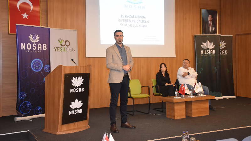 NOSAB Akademi’de iş sağlığı ve güvenliği paneli düzenlendi