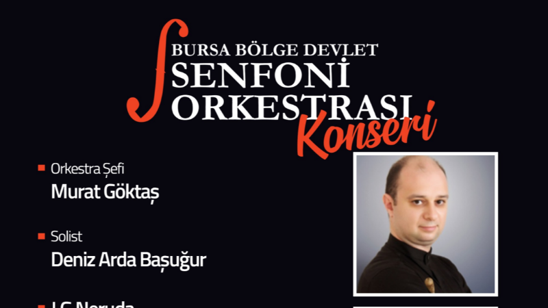 Senfoni orkestrası İnegöl’de sahne alacak