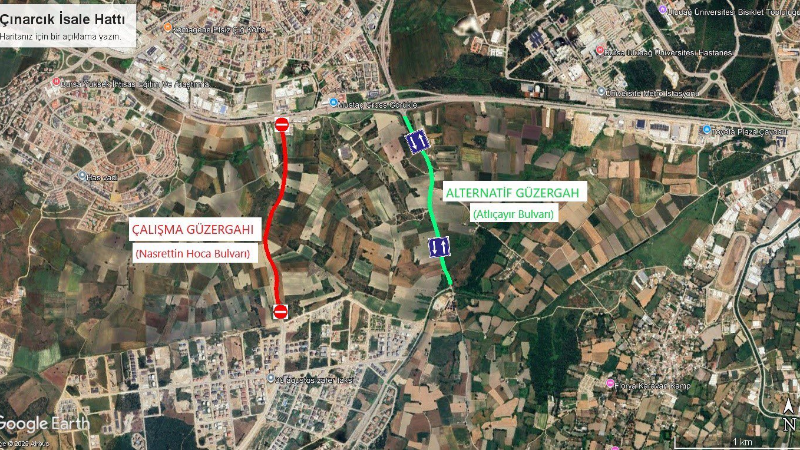 Kurtuluş Mahallesi’nde trafik düzenlemesi
