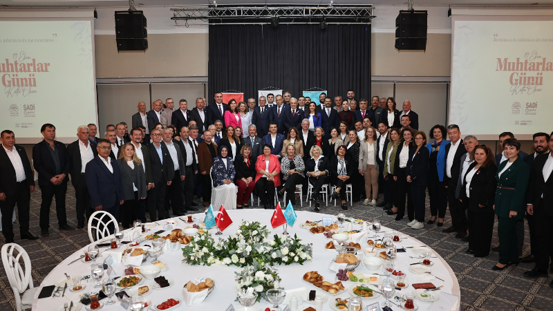 Nilüfer’de muhtarlar dayanışma sofrasında buluştu